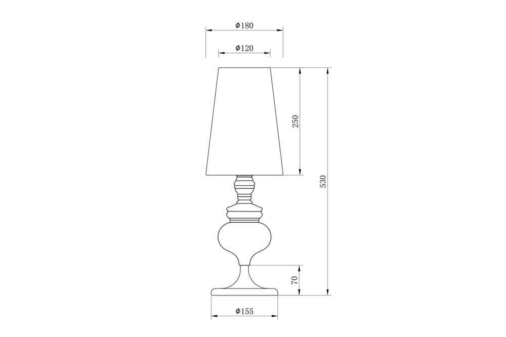 Лампа настольная