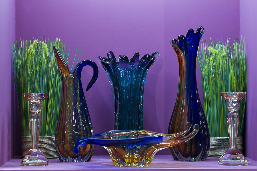 Ваза из стекла