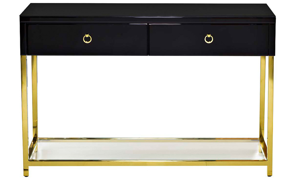 Консоль со стеклянной столешницей