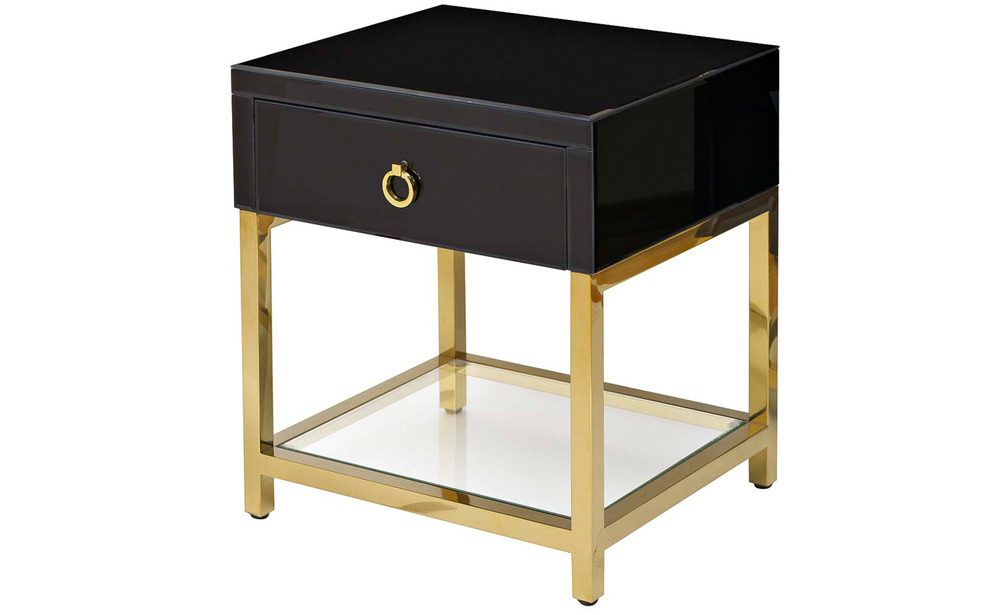 Тумба со стеклянной столешницей