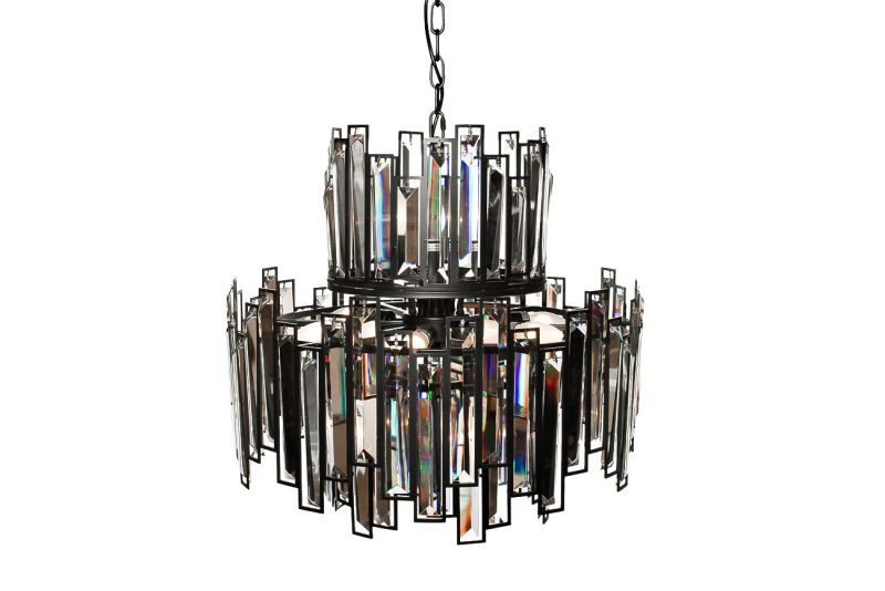 Люстра стеклянная