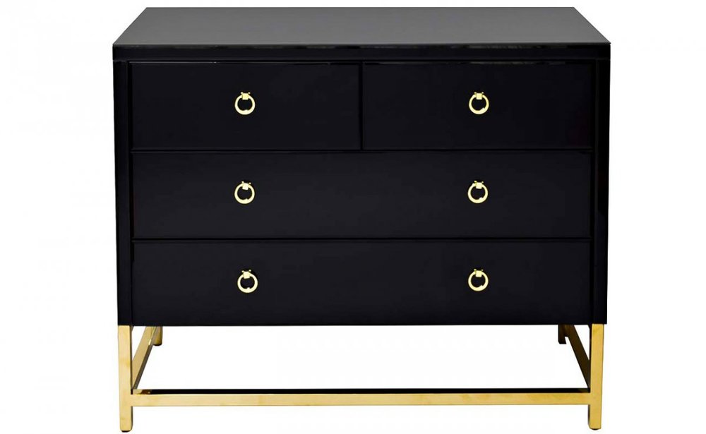 Комод со стеклянной столешницей