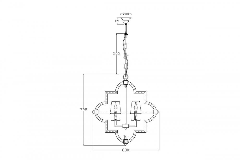 Подвесная люстра