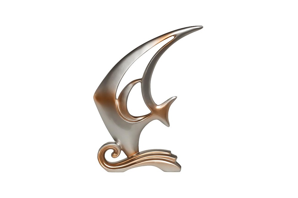 Статуэтка "Рыба" серебряная