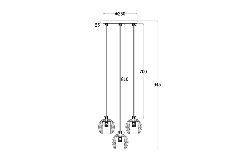 Подвесная люстра